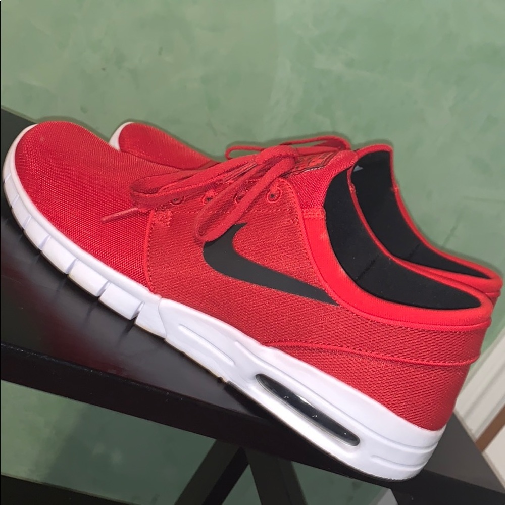 Nike Stefan Janoski Max 631303-602 Univ Red 10US